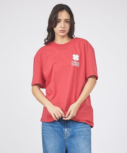Rouge vif la cle / ルージュ・ヴィフ ラクレ Tシャツ | 【Deus Ex Machina/デウスエクスマキナ】Quad Tee / ロゴ | 詳細17