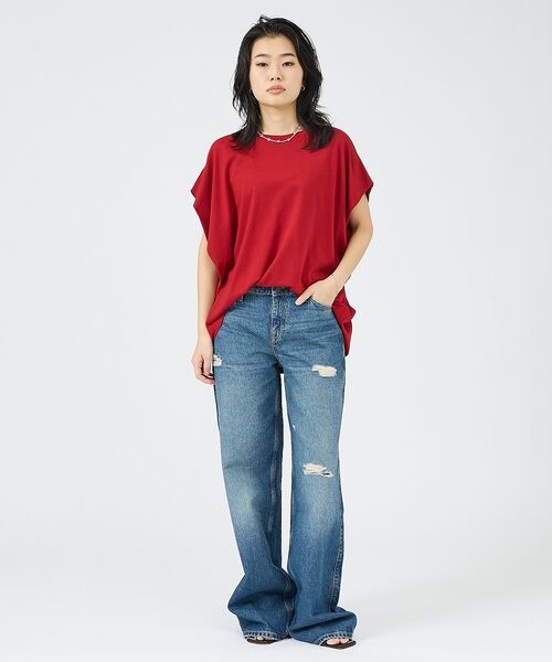 Rouge vif la cle / ルージュ・ヴィフ ラクレ Tシャツ | 【JOHNBULL/ジョンブル】フレンチスリーブT/JL262C05/シンプル【 | 詳細1