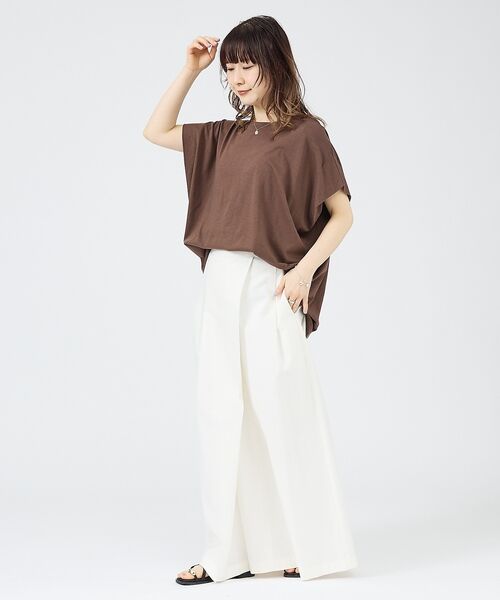 Rouge vif la cle / ルージュ・ヴィフ ラクレ Tシャツ | 【JOHNBULL/ジョンブル】フレンチスリーブT/JL262C05/シンプル【 | 詳細14