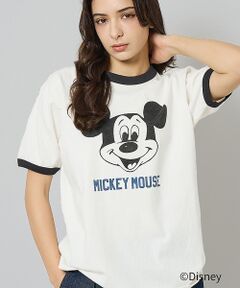 Rouge vif la cle / ルージュ・ヴィフ ラクレ Tシャツ | 【JOHNBULL/ジョンブル】MICKEY MOUSE RINGER T/ミッ