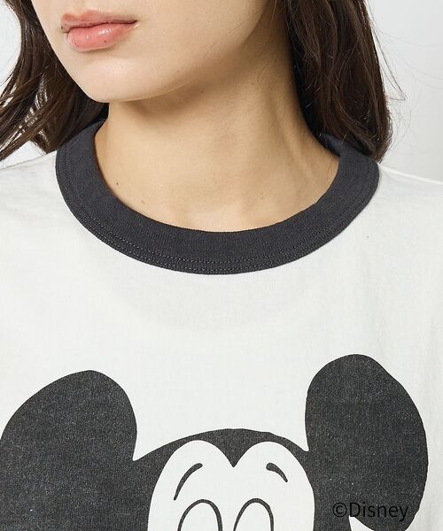 Rouge vif la cle / ルージュ・ヴィフ ラクレ Tシャツ | 【JOHNBULL/ジョンブル】MICKEY MOUSE RINGER T/ミッ | 詳細8