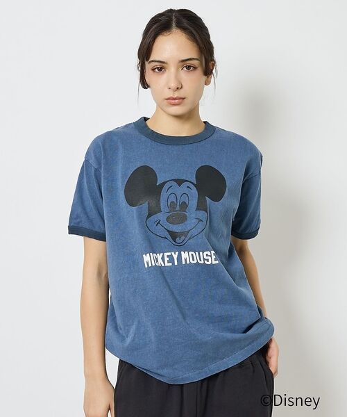 Rouge vif la cle / ルージュ・ヴィフ ラクレ Tシャツ | 【JOHNBULL/ジョンブル】MICKEY MOUSE RINGER T/ミッ | 詳細13