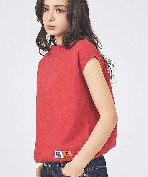 Rouge vif la cle / ルージュ・ヴィフ ラクレ Tシャツ | 【RUSSELL×JACKSON MATISSE】Heavy Slub Jers（レッド）