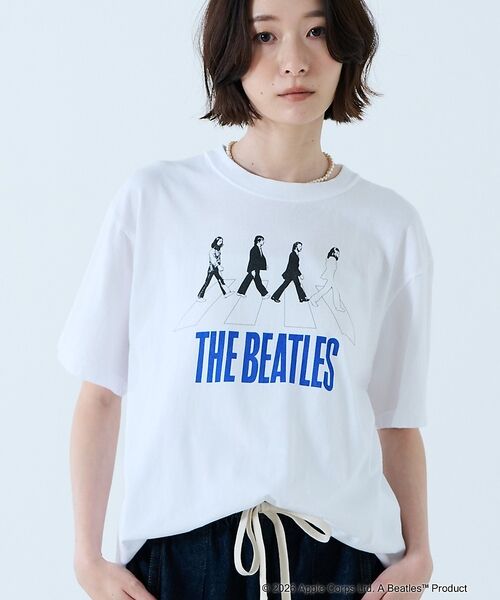 Rouge vif la cle / ルージュ・ヴィフ ラクレ Tシャツ | 【GOOD ROCK SPEED/グッドロックスピード】ロゴT / THE BE（ホワイト系その他1）