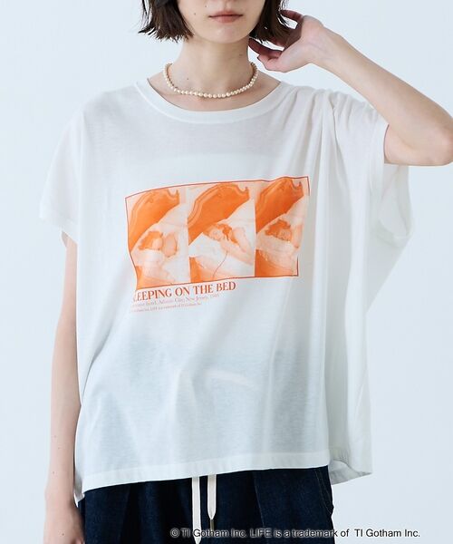 Rouge vif la cle / ルージュ・ヴィフ ラクレ Tシャツ | 【GOOD ROCK SPEED/グッドロックスピード】プリントノースリーブTシ（ホワイト系その他3）