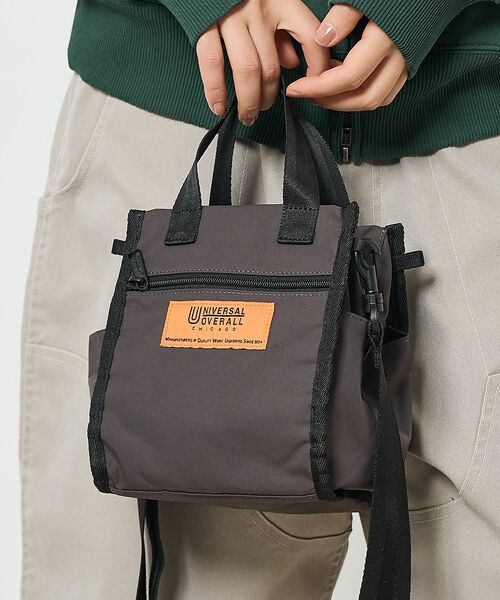 Rouge vif la cle / ルージュ・ヴィフ ラクレ ショルダーバッグ | 【UNIVERSAL OVERALL/ユニバーサルオーバーオール】2WAYミニシ（チャコールグレー）