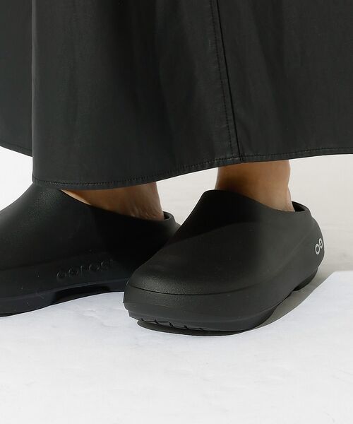 Rouge vif la cle / ルージュ・ヴィフ ラクレ シューズ | 【OOFOS/ウーフォス】OOcloog+ / ウークロッグプラス【予約】（ブラック）