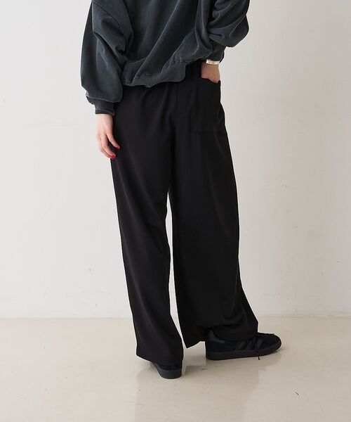 Rouge vif la cle / ルージュ・ヴィフ ラクレ パンツ | 4WAYタックストレッチワイドパンツ | 詳細6