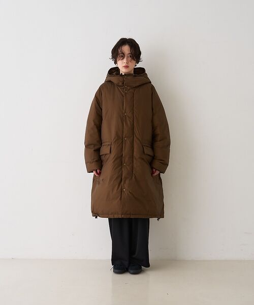 Rouge vif la cle / ルージュ・ヴィフ ラクレ ダウンジャケット・ベスト | 【REMI RELIEF/レミレリーフ】超軽量ナイロンアウトドアダウンロングジャ | 詳細17