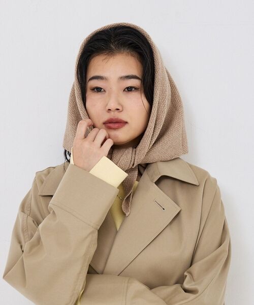 Rouge vif la cle / ルージュ・ヴィフ ラクレ マフラー・ショール・スヌード・ストール | 【WILLIAM BRUNTON/ウィリアム ブラントン】ヘッドスカーフ | 詳細2