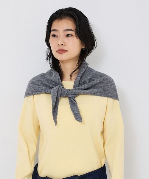 Rouge vif la cle / ルージュ・ヴィフ ラクレ マフラー・ショール・スヌード・ストール | 【WILLIAM BRUNTON/ウィリアム ブラントン】ヘッドスカーフ | 詳細11