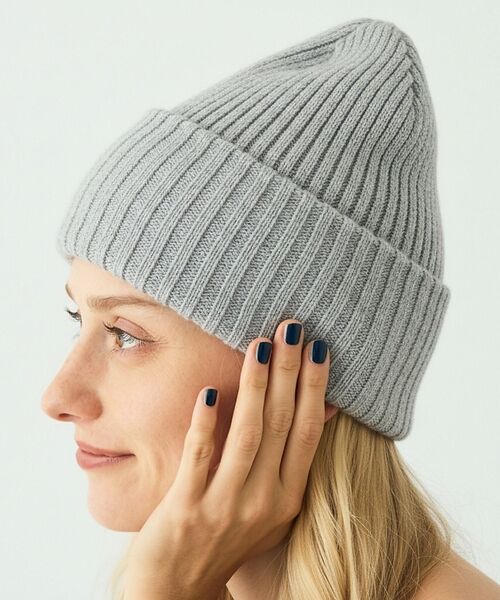 Rouge vif la cle / ルージュ・ヴィフ ラクレ ハット | 【COSY/コージー】リブニットキャップ　ビーニー | 詳細1