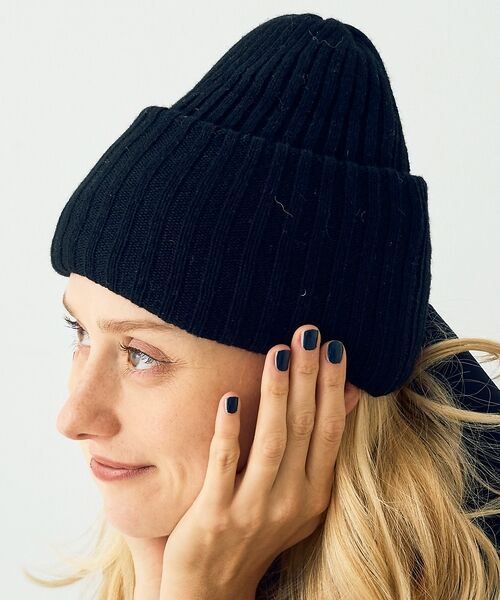 Rouge vif la cle / ルージュ・ヴィフ ラクレ ハット | 【COSY/コージー】リブニットキャップ　ビーニー | 詳細3