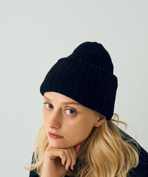 Rouge vif la cle / ルージュ・ヴィフ ラクレ ハット | 【COSY/コージー】リブニットキャップ　ビーニー | 詳細4