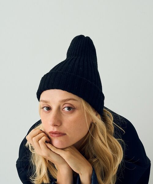 Rouge vif la cle / ルージュ・ヴィフ ラクレ ハット | 【COSY/コージー】リブニットキャップ　ビーニー | 詳細6