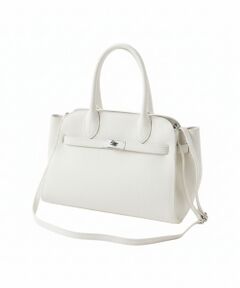 Rouge vif la cle / ルージュ・ヴィフ ラクレ ショルダーバッグ | 【AULENTTI/オウレンティ】カウレザーベルト付2WAYショルダーバッグ