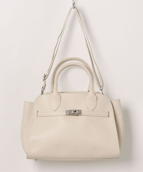 Rouge vif la cle / ルージュ・ヴィフ ラクレ ショルダーバッグ | 【AULENTTI/オウレンティ】カウレザーベルト付2WAYショルダーバッグ | 詳細2