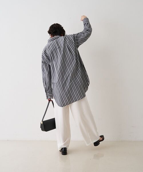 Rouge vif la cle / ルージュ・ヴィフ ラクレ ショルダーバッグ | 【MAESTOSO/マエストソ】NOA BAGUETTE レザーショルダーバッグ | 詳細12