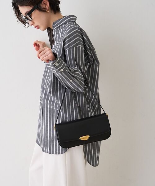 Rouge vif la cle / ルージュ・ヴィフ ラクレ ショルダーバッグ | 【MAESTOSO/マエストソ】NOA BAGUETTE レザーショルダーバッグ | 詳細4