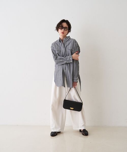 Rouge vif la cle / ルージュ・ヴィフ ラクレ ショルダーバッグ | 【MAESTOSO/マエストソ】NOA BAGUETTE レザーショルダーバッグ | 詳細6