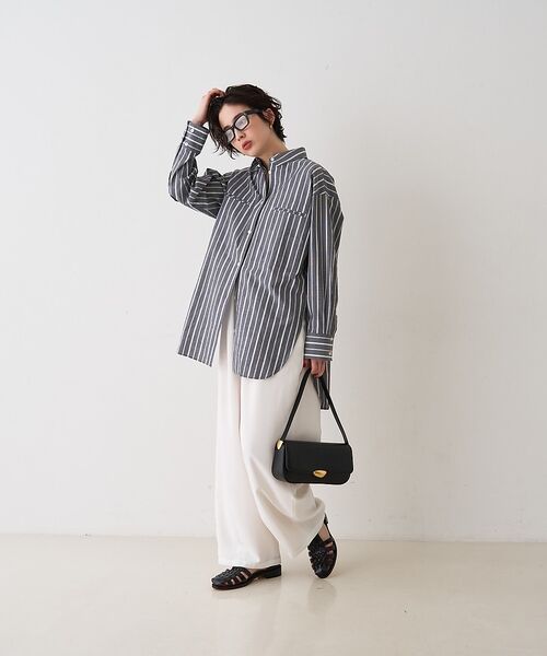 Rouge vif la cle / ルージュ・ヴィフ ラクレ ショルダーバッグ | 【MAESTOSO/マエストソ】NOA BAGUETTE レザーショルダーバッグ | 詳細9