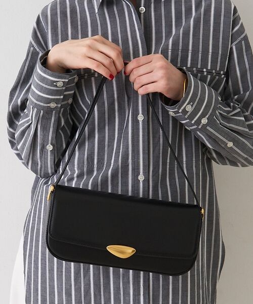 Rouge vif la cle / ルージュ・ヴィフ ラクレ ショルダーバッグ | 【MAESTOSO/マエストソ】NOA BAGUETTE レザーショルダーバッグ（ブラック）