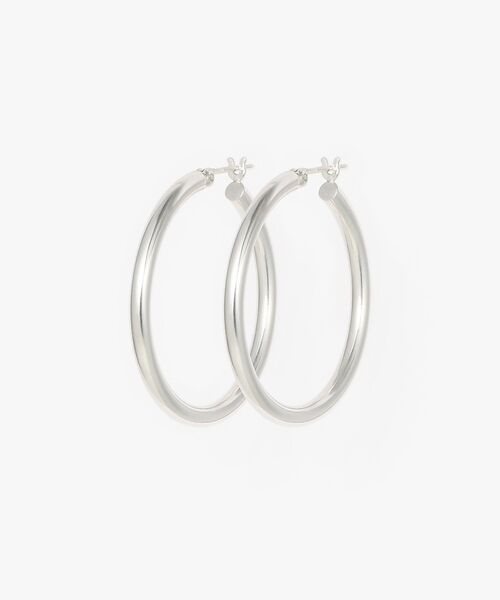 Rouge vif la cle / ルージュ・ヴィフ ラクレ ピアス・イヤリング | 【MARIHA/マリハ】innocent lightフープピアス　M（シルバー）