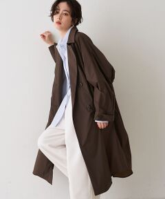 Rouge vif la cle / ルージュ・ヴィフ ラクレ ステンカラーコート | NEWクリスピー撥水ライトロングコート【予約】