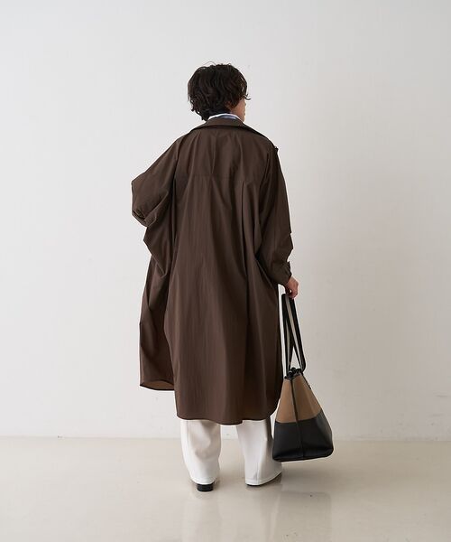 Rouge vif la cle / ルージュ・ヴィフ ラクレ ステンカラーコート | NEWクリスピー撥水ライトロングコート【予約】 | 詳細13