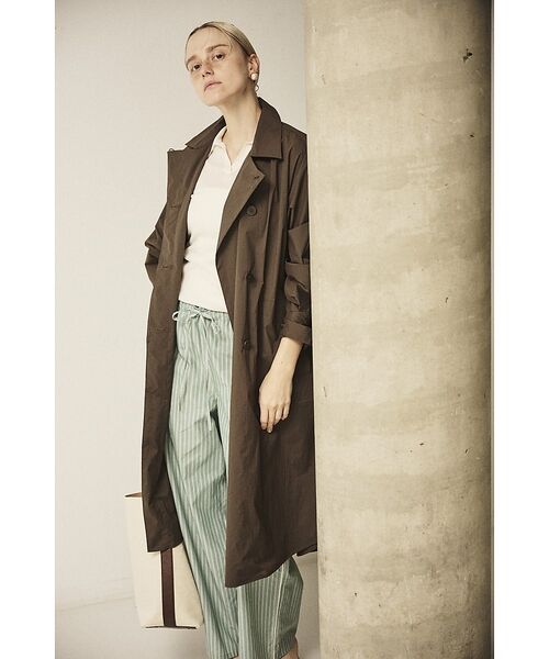 Rouge vif la cle / ルージュ・ヴィフ ラクレ ステンカラーコート | NEWクリスピー撥水ライトロングコート【予約】 | 詳細26