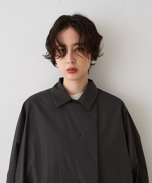 Rouge vif la cle / ルージュ・ヴィフ ラクレ ステンカラーコート | NEWクリスピー撥水ライトロングコート【予約】 | 詳細25