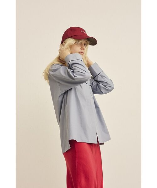 Rouge vif la cle / ルージュ・ヴィフ ラクレ シャツ・ブラウス | 【セットアップ対応】オープンカラーシャツ【予約】 | 詳細16