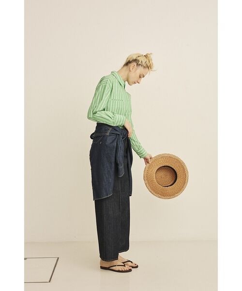 Rouge vif la cle / ルージュ・ヴィフ ラクレ シャツ・ブラウス | 胸ポケットコットンルーズフィットストライプシャツ【予約】 | 詳細23