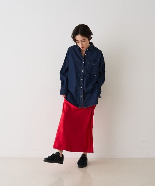 Rouge vif la cle / ルージュ・ヴィフ ラクレ シャツ・ブラウス | 【2026SS新作】【ロングセラー】NEWオーバーサイズデニムシャツ【予約】 | 詳細11