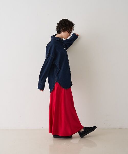 Rouge vif la cle / ルージュ・ヴィフ ラクレ シャツ・ブラウス | 【2026SS新作】【ロングセラー】NEWオーバーサイズデニムシャツ【予約】 | 詳細8