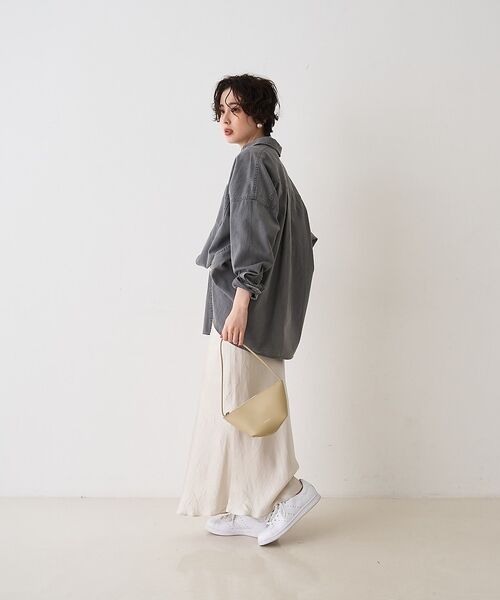 Rouge vif la cle / ルージュ・ヴィフ ラクレ シャツ・ブラウス | 【2026SS新作】【ロングセラー】NEWオーバーサイズデニムシャツ【予約】 | 詳細28