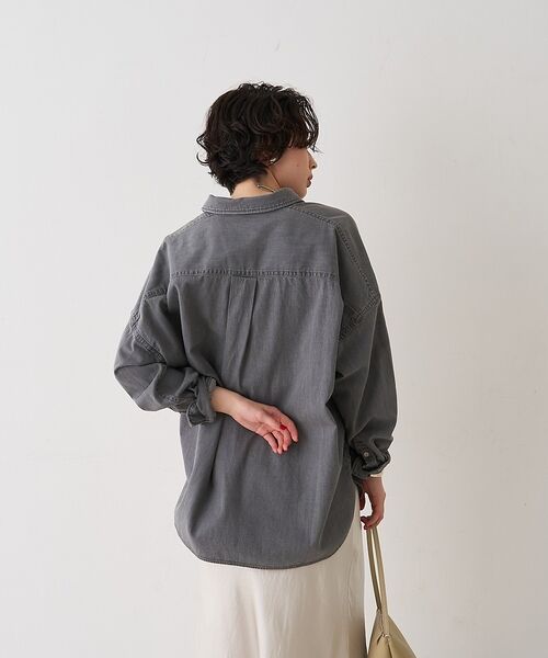 Rouge vif la cle / ルージュ・ヴィフ ラクレ シャツ・ブラウス | 【2026SS新作】【ロングセラー】NEWオーバーサイズデニムシャツ【予約】 | 詳細21