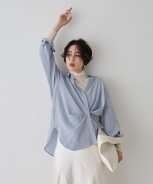 Rouge vif la cle / ルージュ・ヴィフ ラクレ ニット・セーター | 防縮Wシアータートルリブニット【予約】 | 詳細10