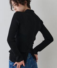 Rouge vif la cle / ルージュ・ヴィフ ラクレ ニット・セーター | 防縮Wシアーポロリブニット【予約】