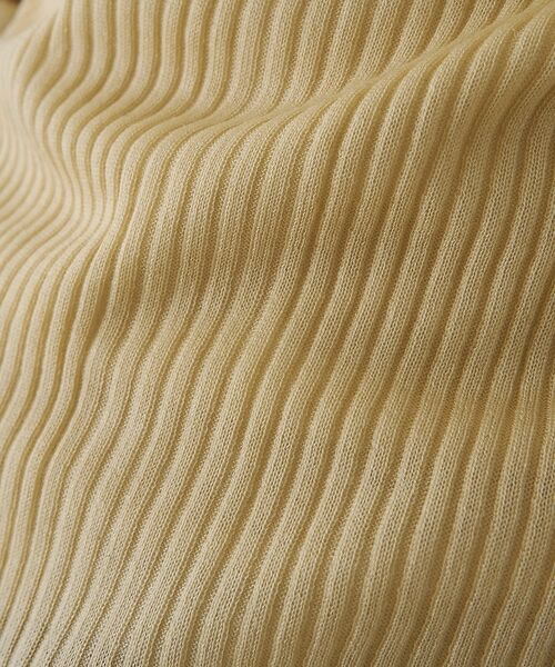 Rouge vif la cle / ルージュ・ヴィフ ラクレ ニット・セーター | 防縮Wシアーポロリブニット【予約】 | 詳細27