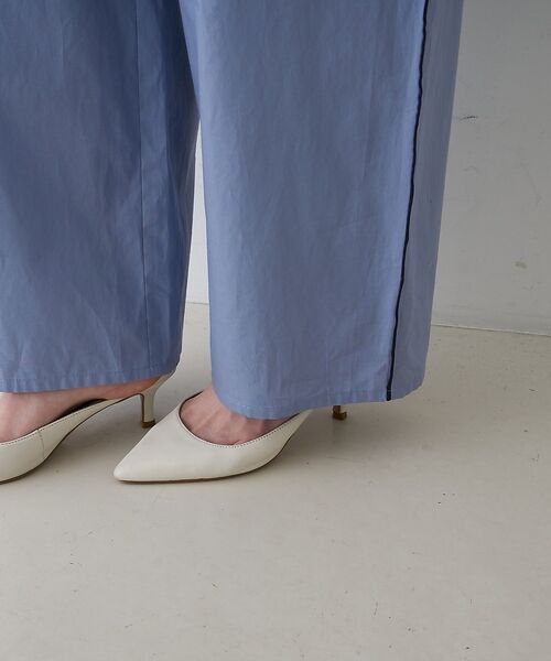 Rouge vif la cle / ルージュ・ヴィフ ラクレ パンツ | 【セットアップ対応】セミワイドドローパンツ【予約】 | 詳細18