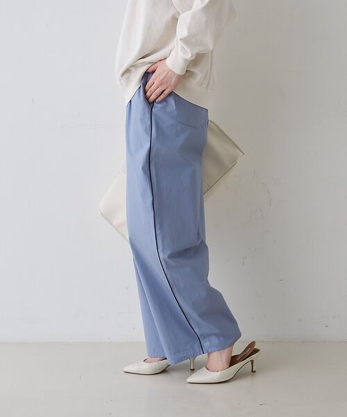 Rouge vif la cle / ルージュ・ヴィフ ラクレ パンツ | 【セットアップ対応】セミワイドドローパンツ【予約】 | 詳細2