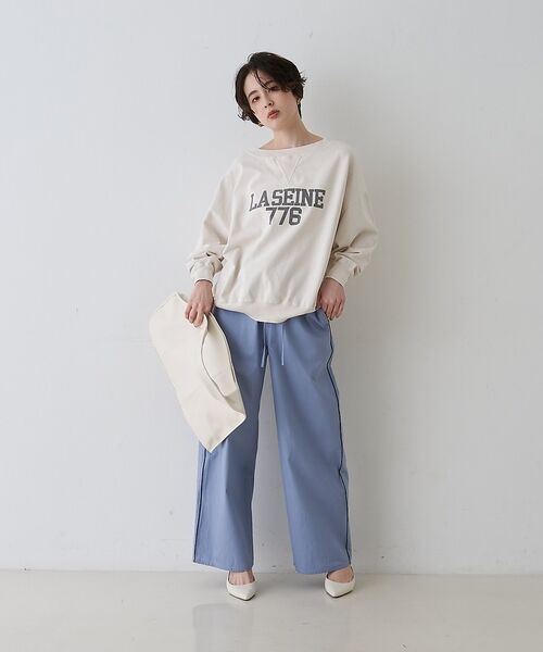 Rouge vif la cle / ルージュ・ヴィフ ラクレ パンツ | 【セットアップ対応】セミワイドドローパンツ【予約】 | 詳細5