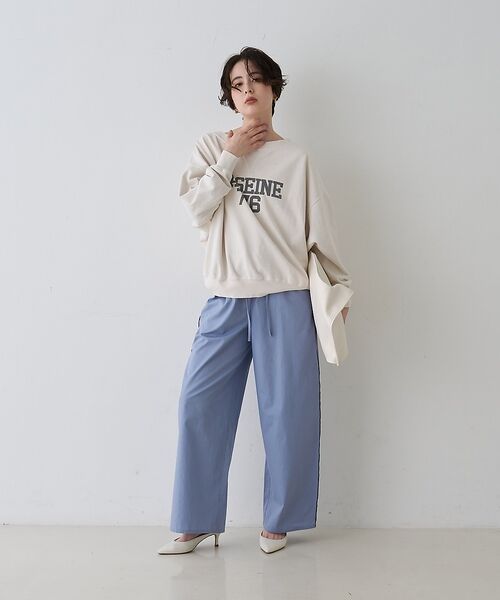 Rouge vif la cle / ルージュ・ヴィフ ラクレ パンツ | 【セットアップ対応】セミワイドドローパンツ【予約】 | 詳細6