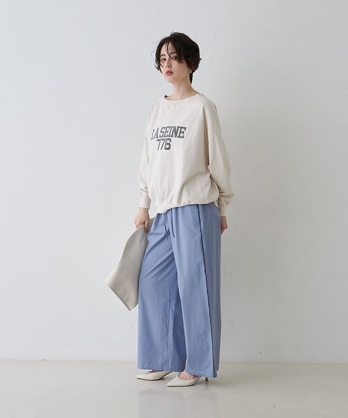 Rouge vif la cle / ルージュ・ヴィフ ラクレ パンツ | 【セットアップ対応】セミワイドドローパンツ【予約】 | 詳細7