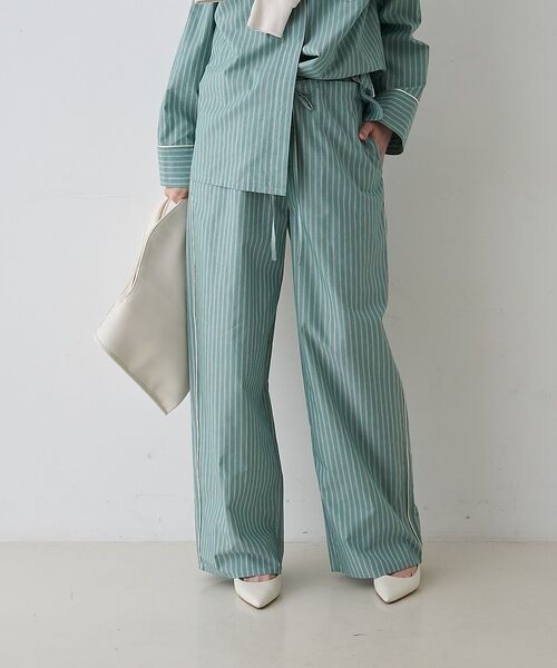 Rouge vif la cle / ルージュ・ヴィフ ラクレ パンツ | 【セットアップ対応】セミワイドドローパンツ【予約】 | 詳細19