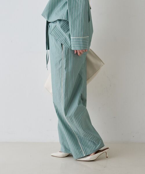 Rouge vif la cle / ルージュ・ヴィフ ラクレ パンツ | 【セットアップ対応】セミワイドドローパンツ【予約】 | 詳細20