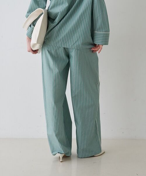 Rouge vif la cle / ルージュ・ヴィフ ラクレ パンツ | 【セットアップ対応】セミワイドドローパンツ【予約】 | 詳細22