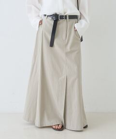 Rouge vif la cle / ルージュ・ヴィフ ラクレ ロング・マキシ丈スカート | サイドタックフレアロングスカート【予約】