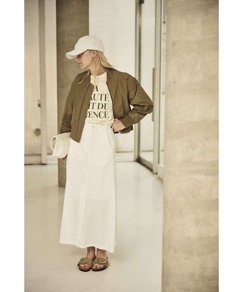 Rouge vif la cle / ルージュ・ヴィフ ラクレ ロング・マキシ丈スカート | サイドタックフレアロングスカート【予約】 | 詳細19